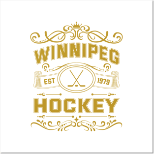 Vintage Winnipeg Hockey Posters and Art